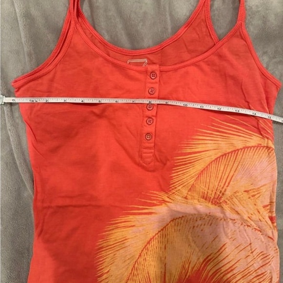 NWOT Garage Palm Tree Tank Top - Picture 3 of 6